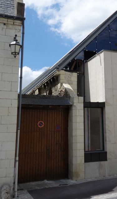 Saint-Libert Société archéologique de Touraine : L’angle sud-est restauré en juillet 2014 